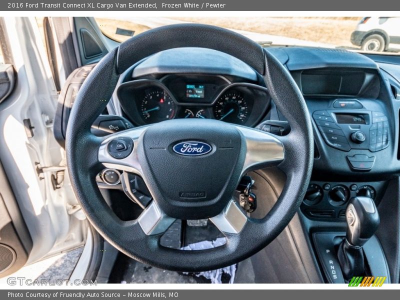 Frozen White / Pewter 2016 Ford Transit Connect XL Cargo Van Extended