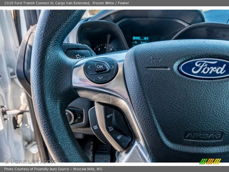 Frozen White / Pewter 2016 Ford Transit Connect XL Cargo Van Extended