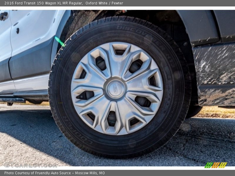 Oxford White / Pewter 2016 Ford Transit 150 Wagon XL MR Regular