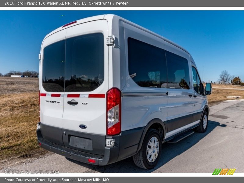 Oxford White / Pewter 2016 Ford Transit 150 Wagon XL MR Regular