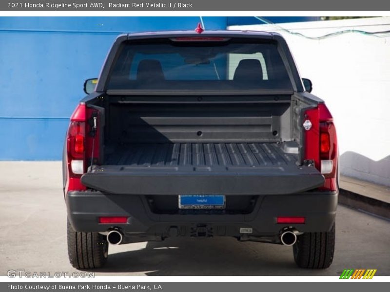 Radiant Red Metallic II / Black 2021 Honda Ridgeline Sport AWD