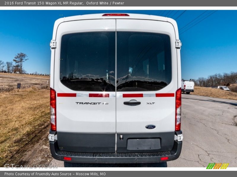 Oxford White / Pewter 2016 Ford Transit 150 Wagon XL MR Regular