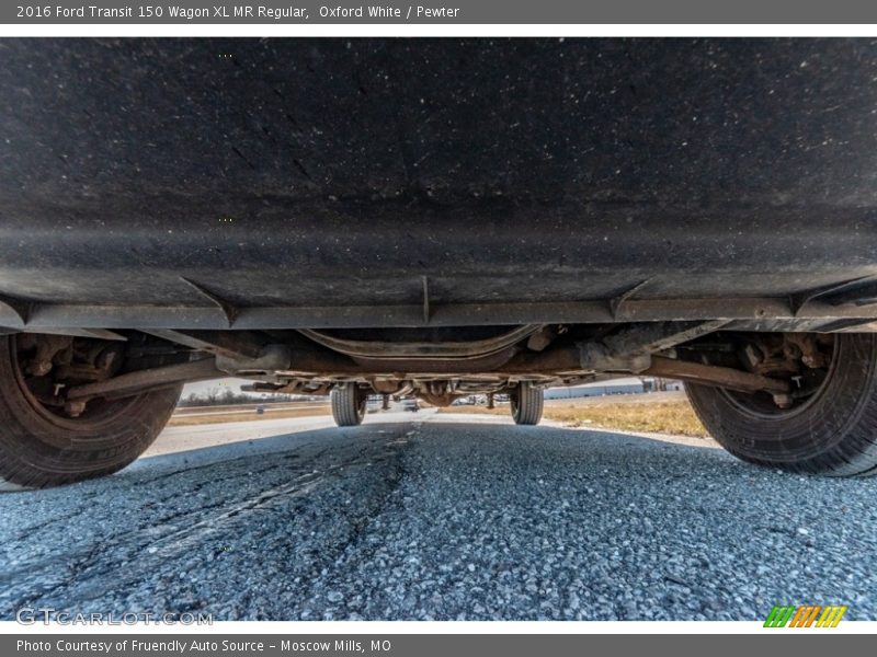Oxford White / Pewter 2016 Ford Transit 150 Wagon XL MR Regular