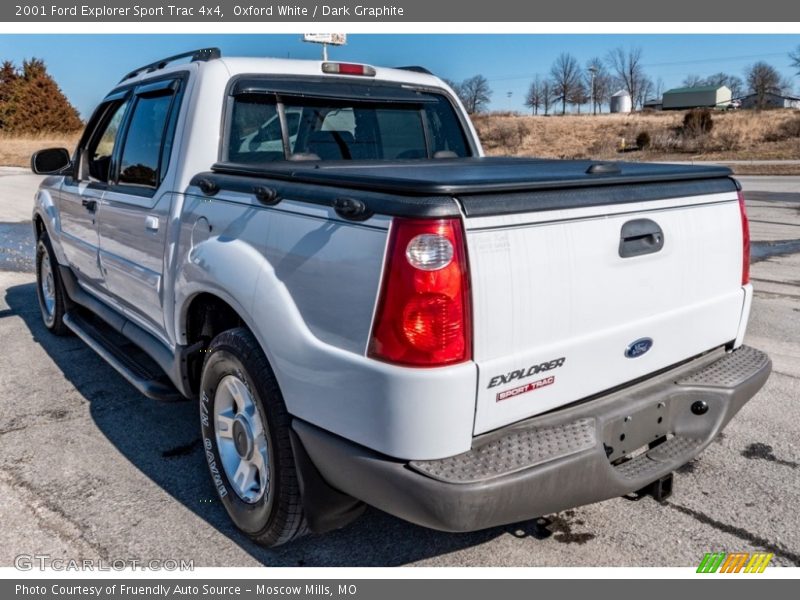 Oxford White / Dark Graphite 2001 Ford Explorer Sport Trac 4x4