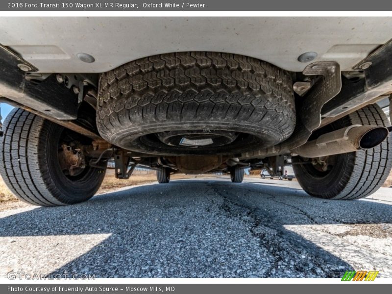 Oxford White / Pewter 2016 Ford Transit 150 Wagon XL MR Regular