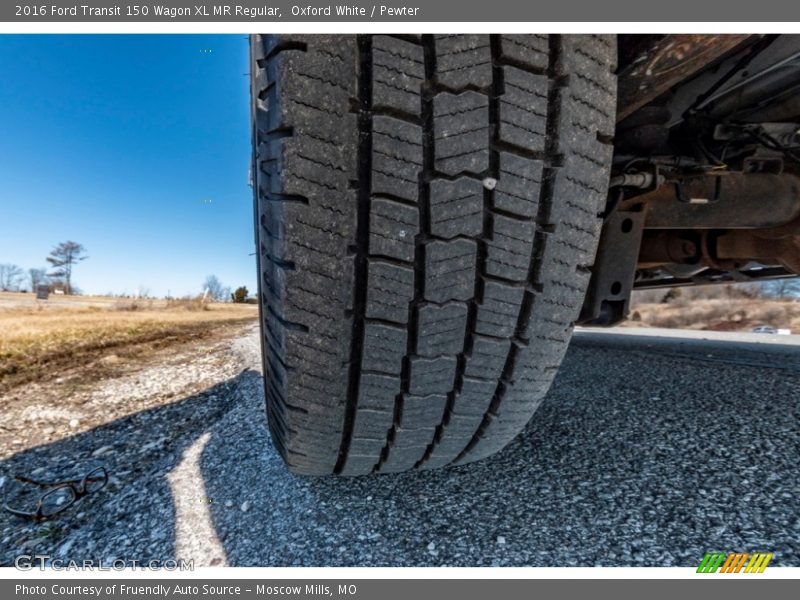 Oxford White / Pewter 2016 Ford Transit 150 Wagon XL MR Regular