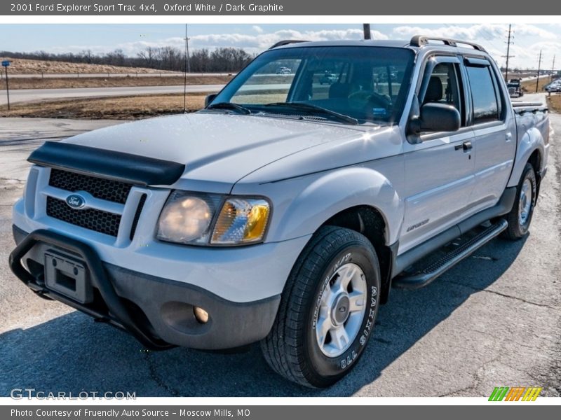 Oxford White / Dark Graphite 2001 Ford Explorer Sport Trac 4x4