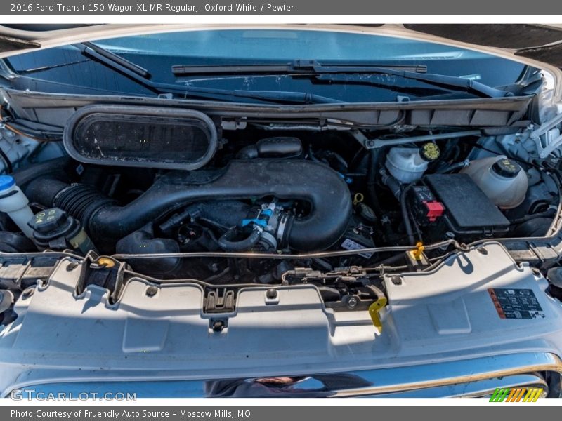 Oxford White / Pewter 2016 Ford Transit 150 Wagon XL MR Regular