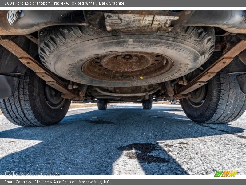 Oxford White / Dark Graphite 2001 Ford Explorer Sport Trac 4x4