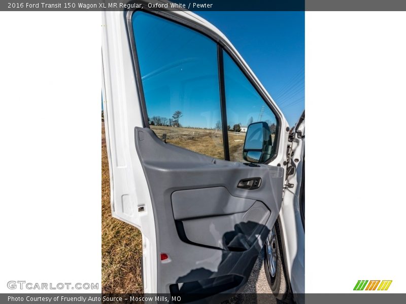 Oxford White / Pewter 2016 Ford Transit 150 Wagon XL MR Regular
