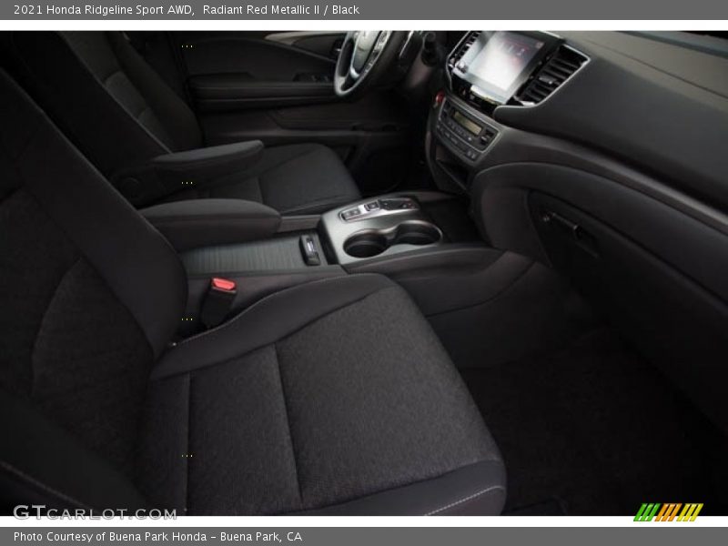 Radiant Red Metallic II / Black 2021 Honda Ridgeline Sport AWD