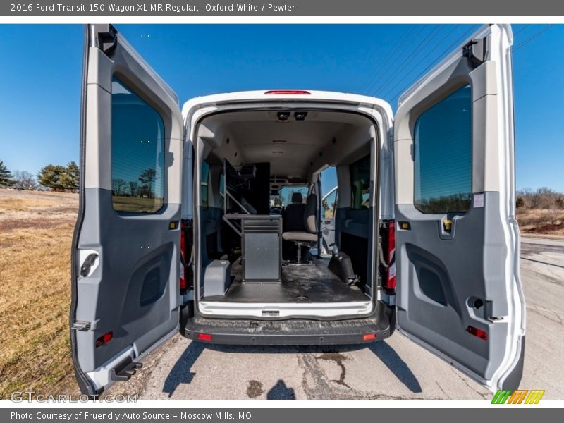 Oxford White / Pewter 2016 Ford Transit 150 Wagon XL MR Regular