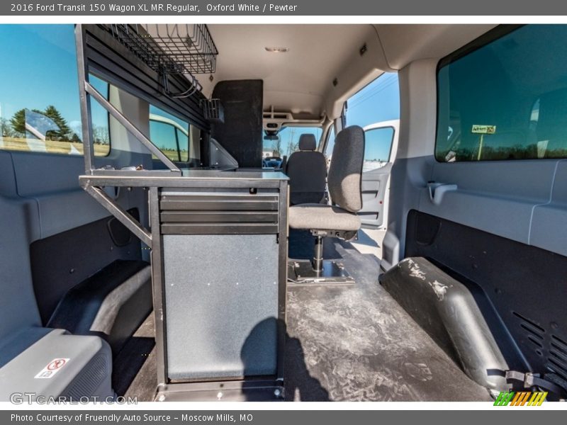 Oxford White / Pewter 2016 Ford Transit 150 Wagon XL MR Regular