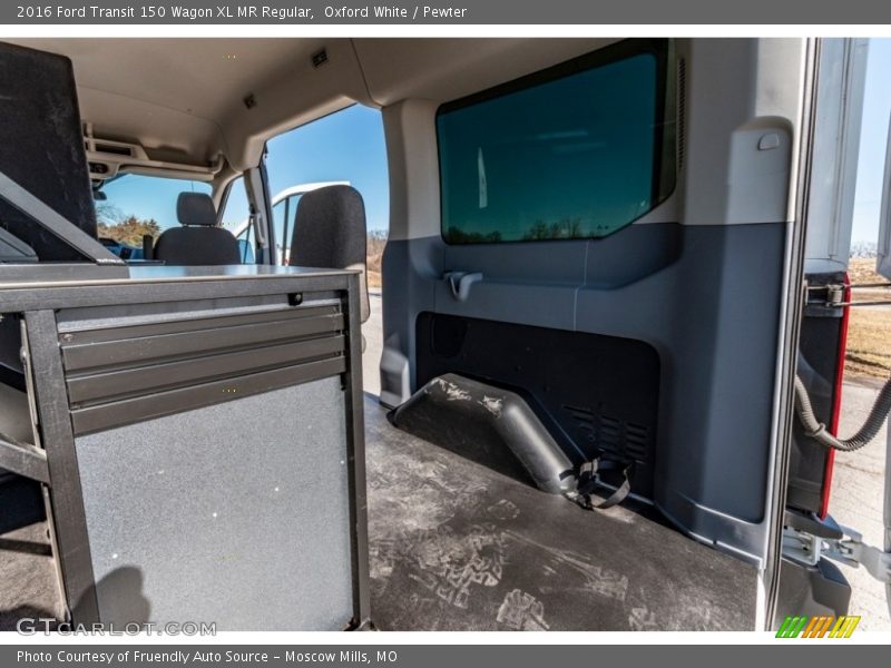 Oxford White / Pewter 2016 Ford Transit 150 Wagon XL MR Regular