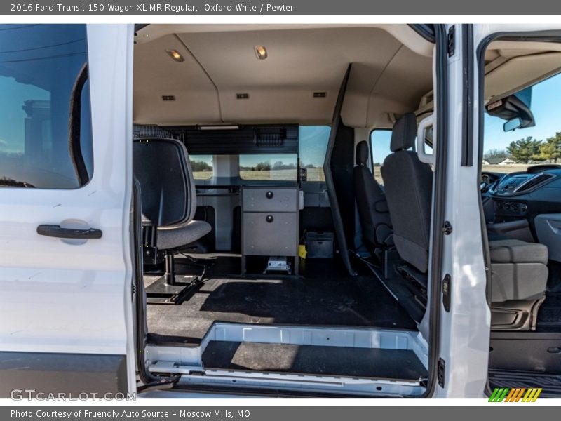 Oxford White / Pewter 2016 Ford Transit 150 Wagon XL MR Regular