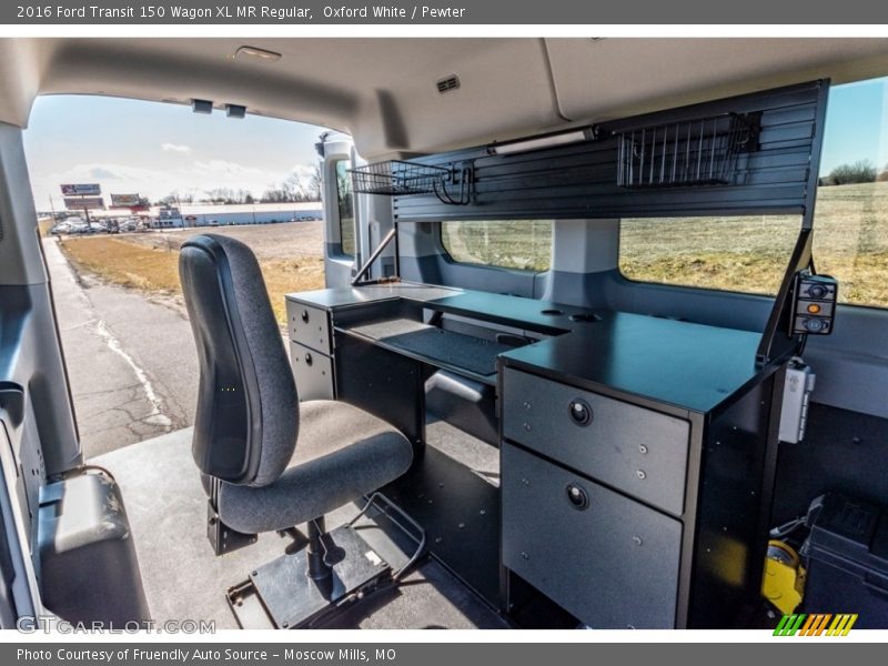 Oxford White / Pewter 2016 Ford Transit 150 Wagon XL MR Regular