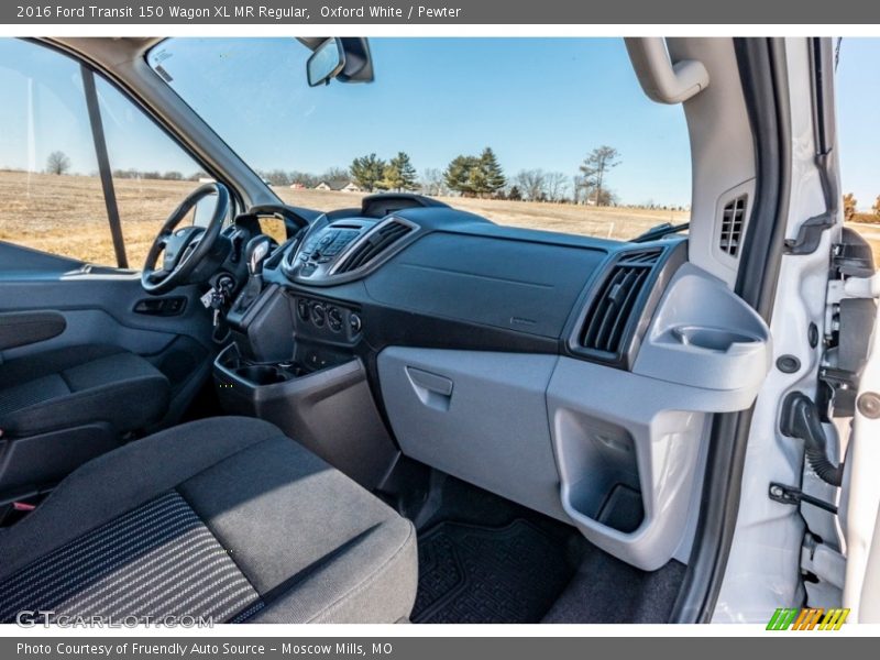 Oxford White / Pewter 2016 Ford Transit 150 Wagon XL MR Regular
