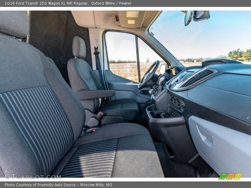 Oxford White / Pewter 2016 Ford Transit 150 Wagon XL MR Regular