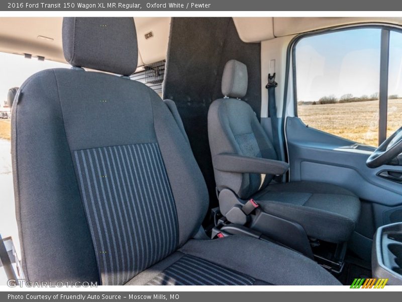 Oxford White / Pewter 2016 Ford Transit 150 Wagon XL MR Regular