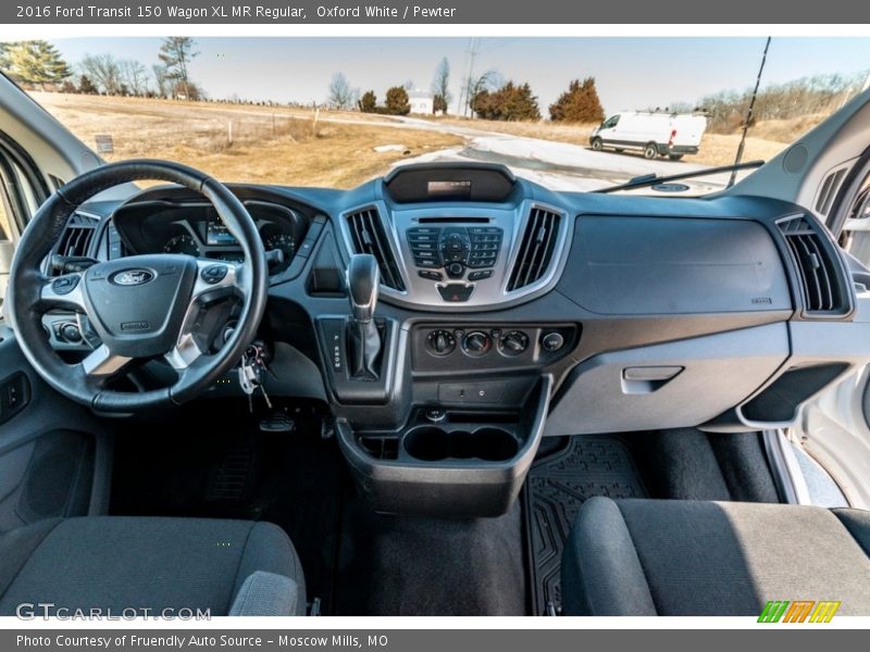 Dashboard of 2016 Transit 150 Wagon XL MR Regular