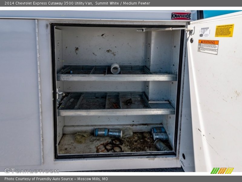 Summit White / Medium Pewter 2014 Chevrolet Express Cutaway 3500 Utility Van