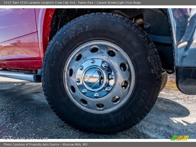  2015 3500 Laramie Longhorn Crew Cab 4x4 Wheel
