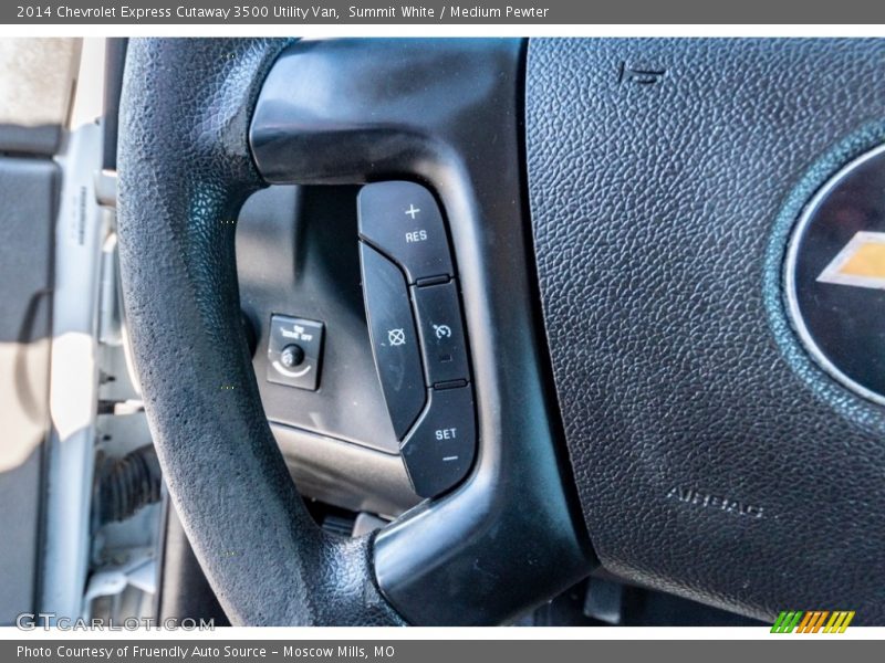Summit White / Medium Pewter 2014 Chevrolet Express Cutaway 3500 Utility Van