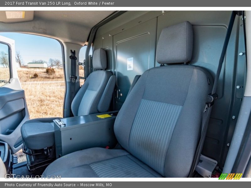 Oxford White / Pewter 2017 Ford Transit Van 250 LR Long
