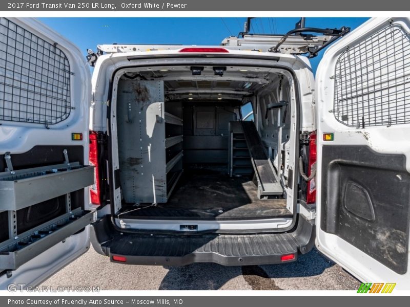 Oxford White / Pewter 2017 Ford Transit Van 250 LR Long