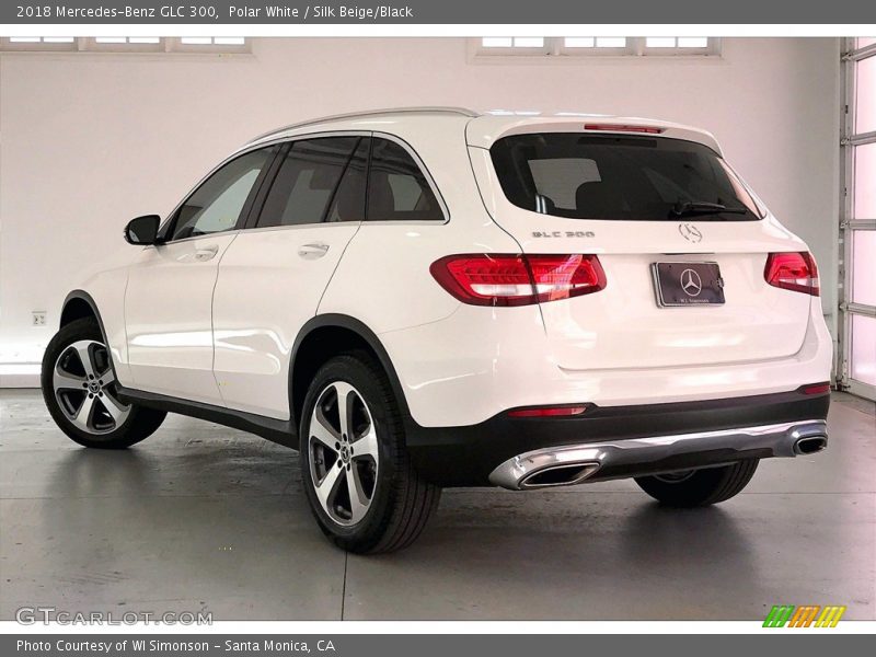 Polar White / Silk Beige/Black 2018 Mercedes-Benz GLC 300