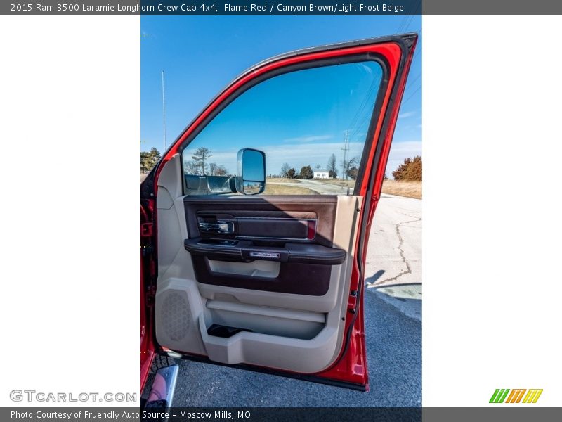 Door Panel of 2015 3500 Laramie Longhorn Crew Cab 4x4