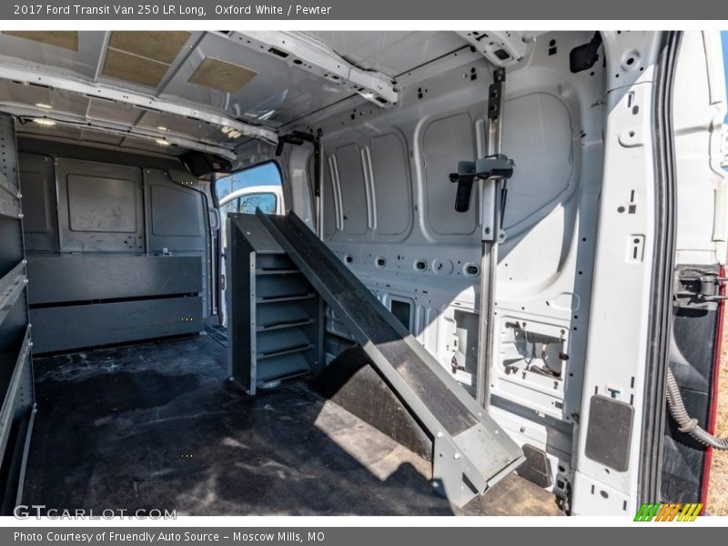 Oxford White / Pewter 2017 Ford Transit Van 250 LR Long