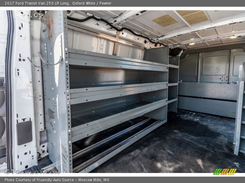 Oxford White / Pewter 2017 Ford Transit Van 250 LR Long