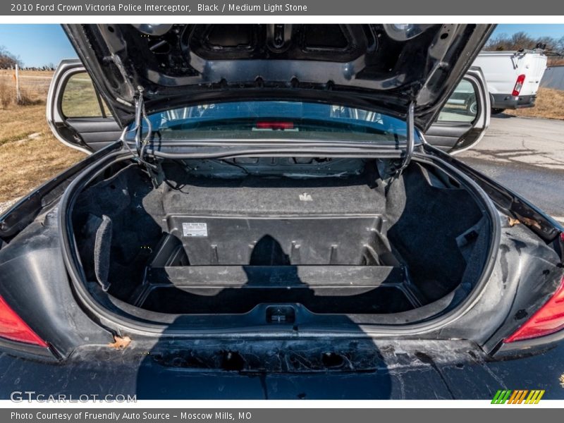  2010 Crown Victoria Police Interceptor Trunk