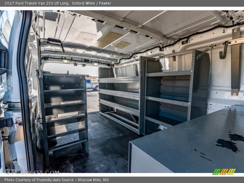 Oxford White / Pewter 2017 Ford Transit Van 250 LR Long