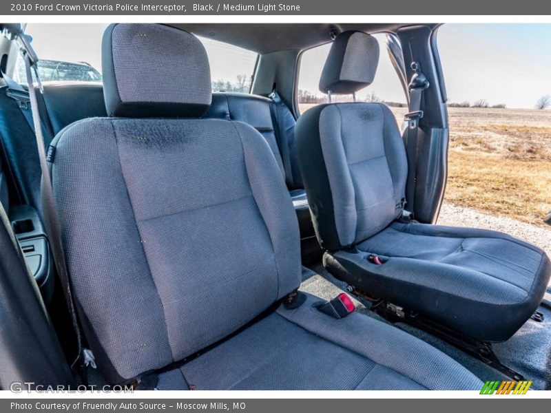 Black / Medium Light Stone 2010 Ford Crown Victoria Police Interceptor