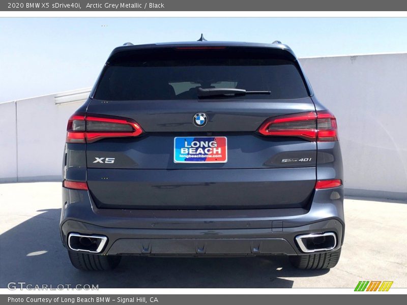 Arctic Grey Metallic / Black 2020 BMW X5 sDrive40i
