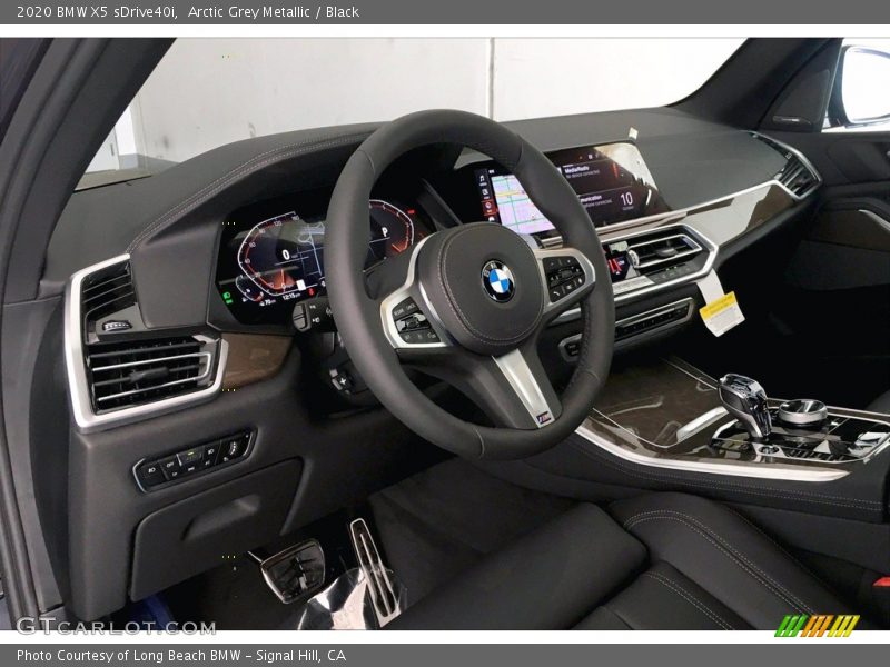 Arctic Grey Metallic / Black 2020 BMW X5 sDrive40i
