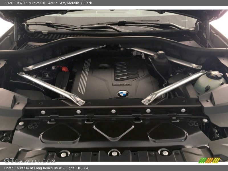 Arctic Grey Metallic / Black 2020 BMW X5 sDrive40i