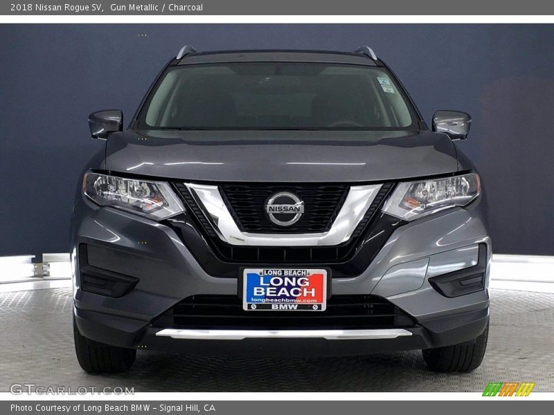 Gun Metallic / Charcoal 2018 Nissan Rogue SV