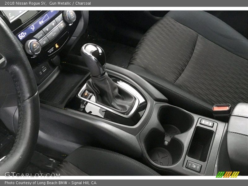 Gun Metallic / Charcoal 2018 Nissan Rogue SV