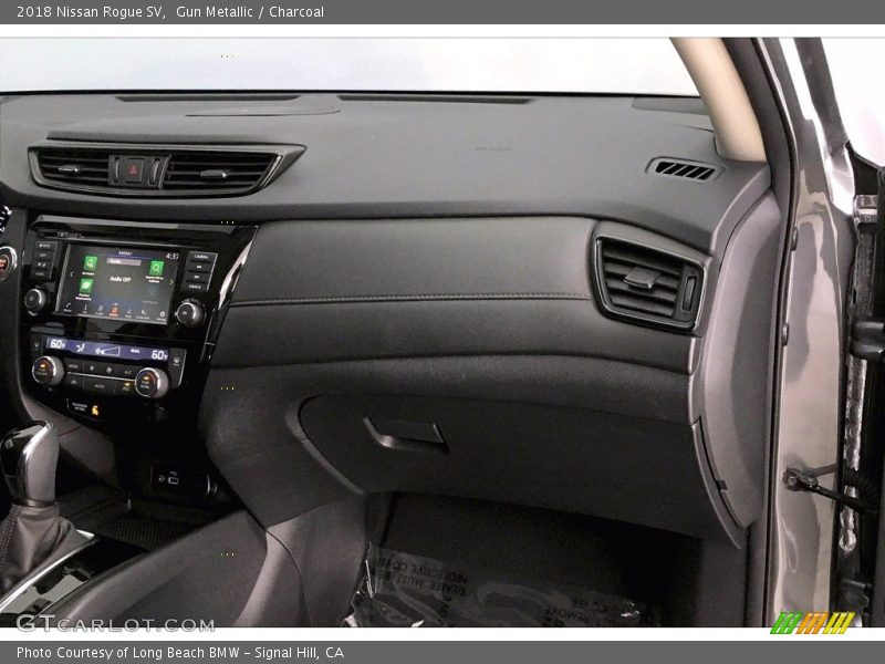Gun Metallic / Charcoal 2018 Nissan Rogue SV