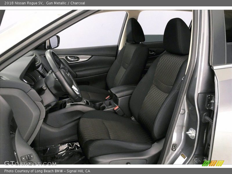 Gun Metallic / Charcoal 2018 Nissan Rogue SV