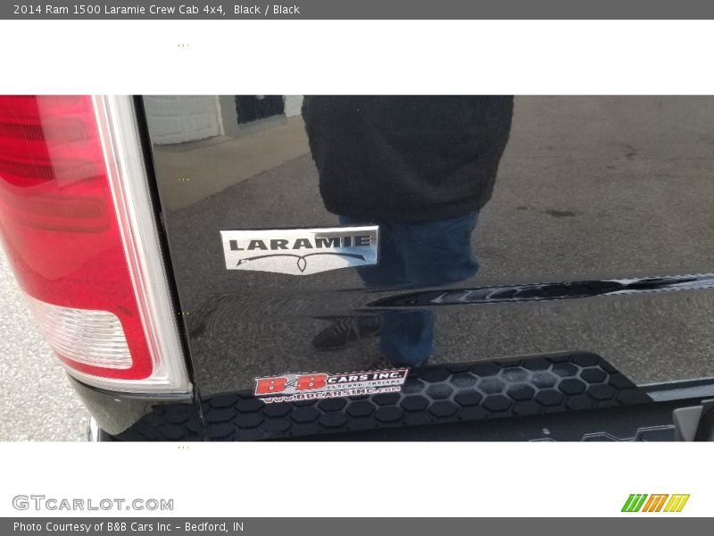 Black / Black 2014 Ram 1500 Laramie Crew Cab 4x4