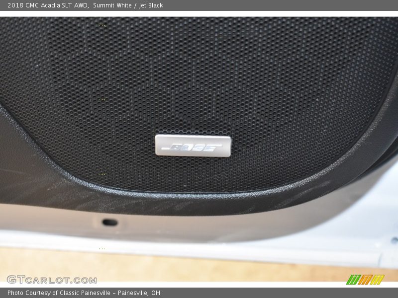 Summit White / Jet Black 2018 GMC Acadia SLT AWD