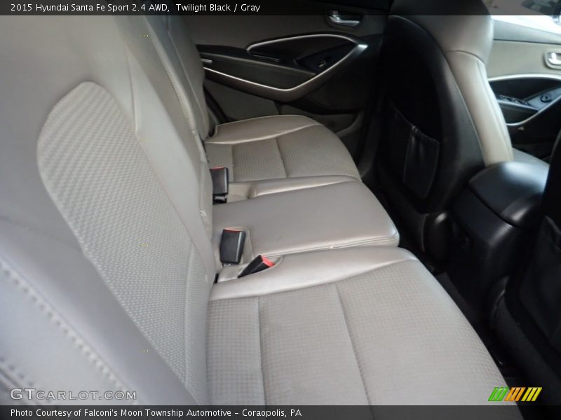 Twilight Black / Gray 2015 Hyundai Santa Fe Sport 2.4 AWD