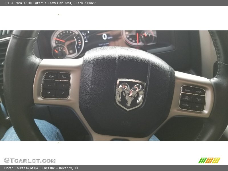 Black / Black 2014 Ram 1500 Laramie Crew Cab 4x4