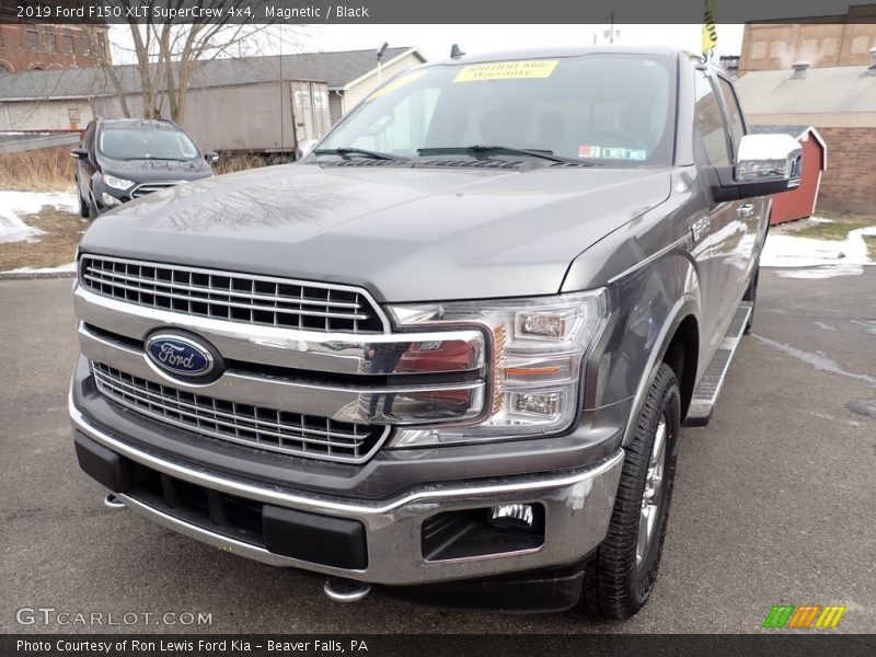 Magnetic / Black 2019 Ford F150 XLT SuperCrew 4x4