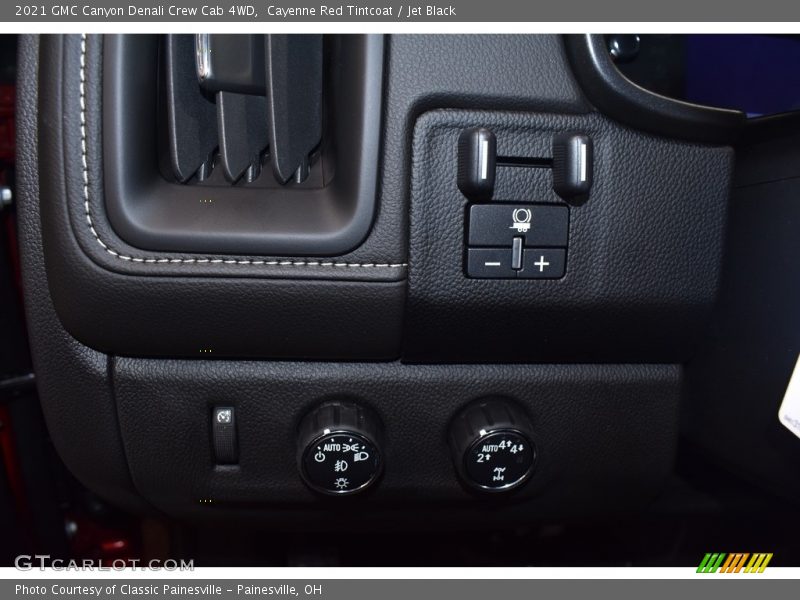 Cayenne Red Tintcoat / Jet Black 2021 GMC Canyon Denali Crew Cab 4WD