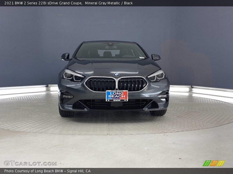 Mineral Gray Metallic / Black 2021 BMW 2 Series 228i sDrive Grand Coupe